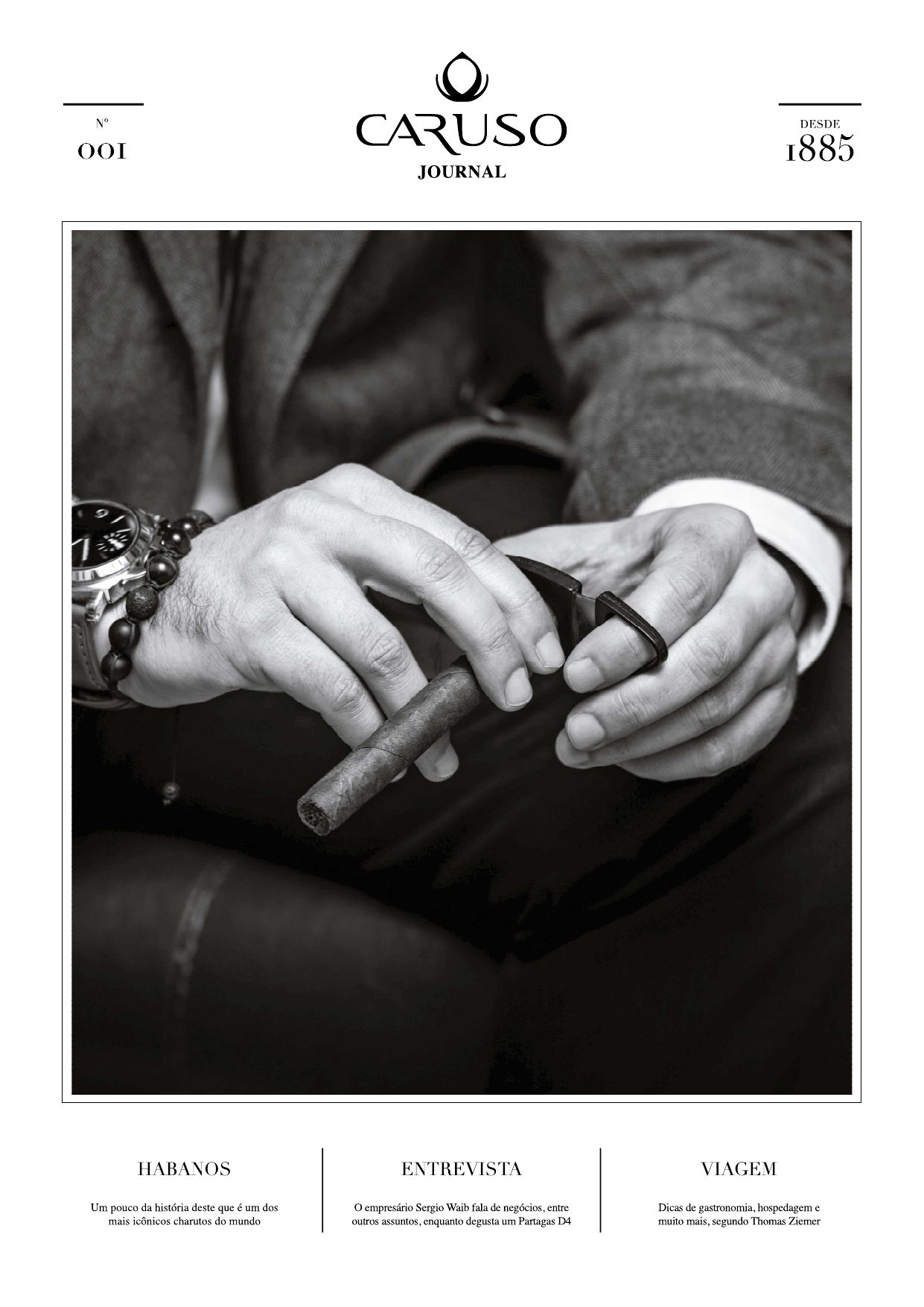 Capa da edição Nº 001